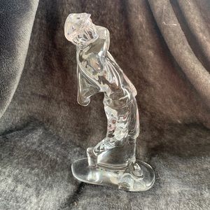 Waterford golfer figurine 7”